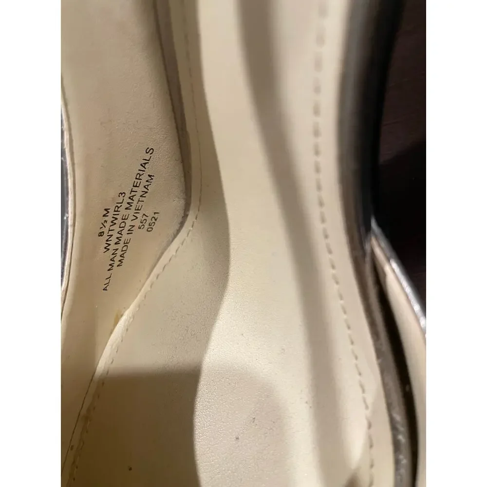 Nine West Champagne Gold Heels – Size 8.5